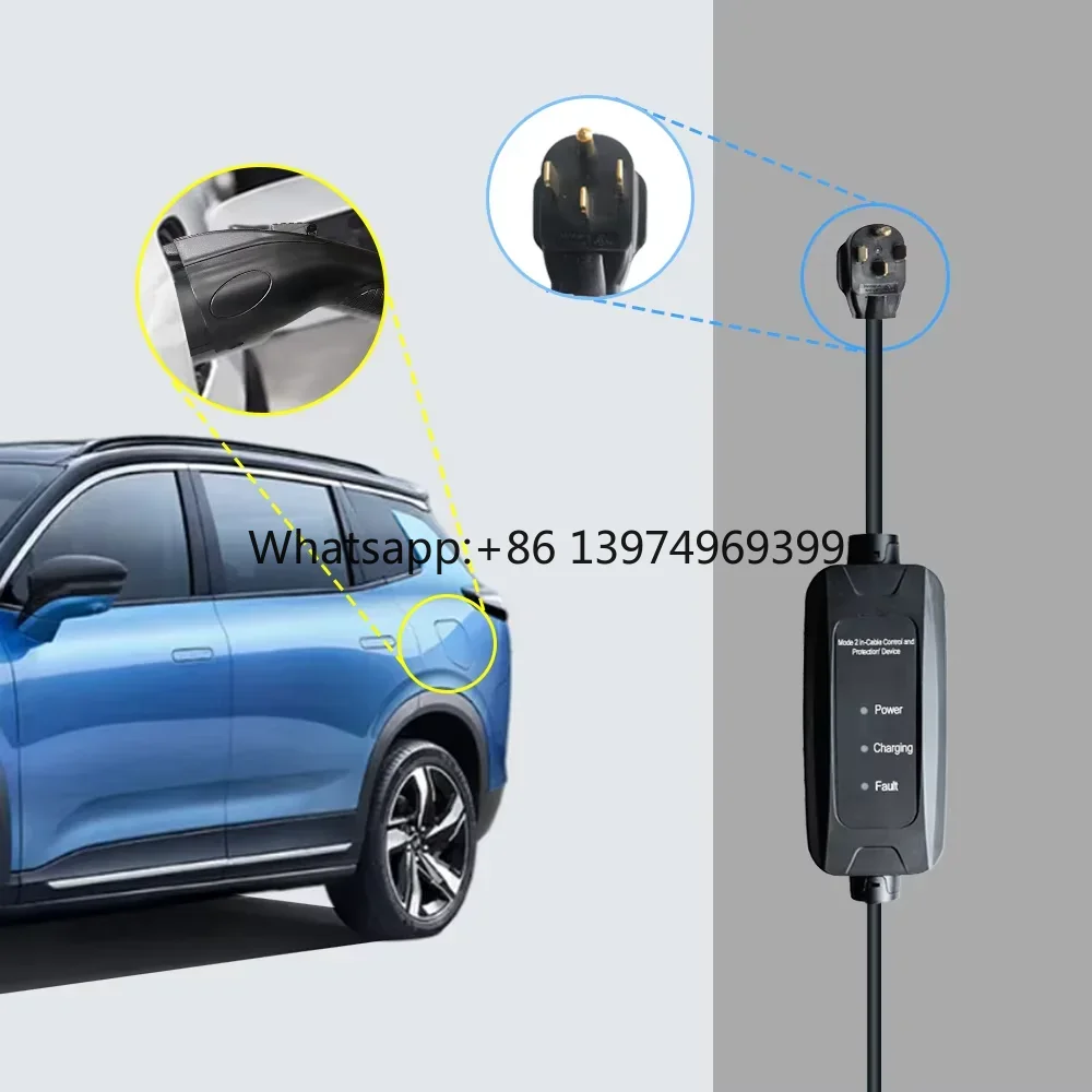 Portable Ev Charger - محطة شحن متنقلة للسيارات الكهربائية بقدرة