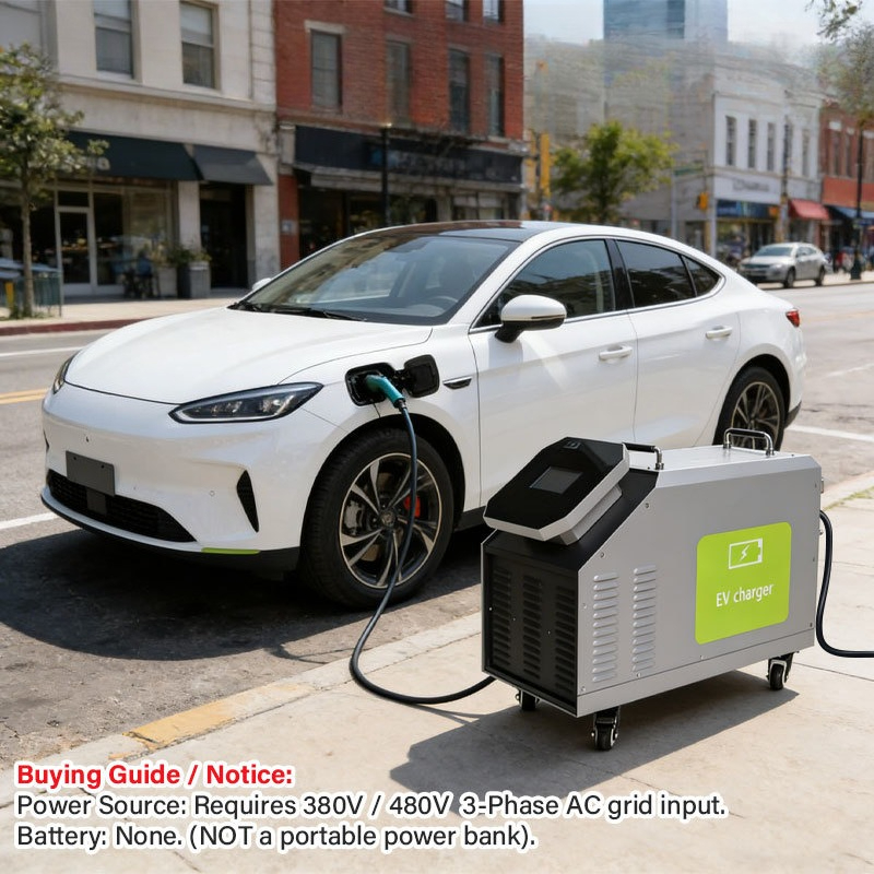 Portable Ev Charger - محطة شحن متنقلة للسيارات الكهربائية بقدرة