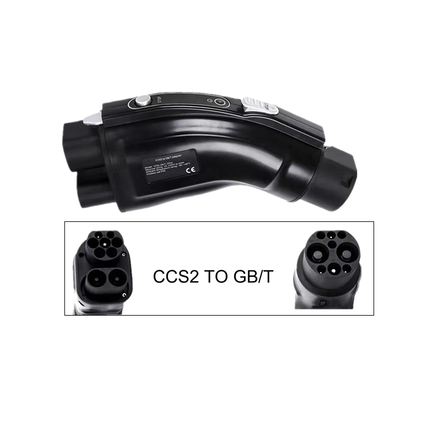 Gb/T To Ccs2 200A Fast Charging Adapter - محول شحن سريع للسيارات الكهربائية من