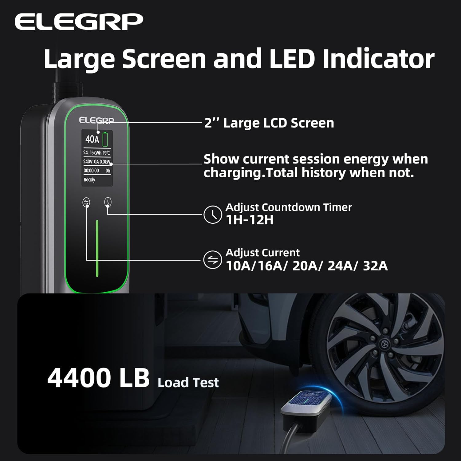 شاحن سيارات كهربائية محمول من  - مراجعة Portable Ev Charger وسعره