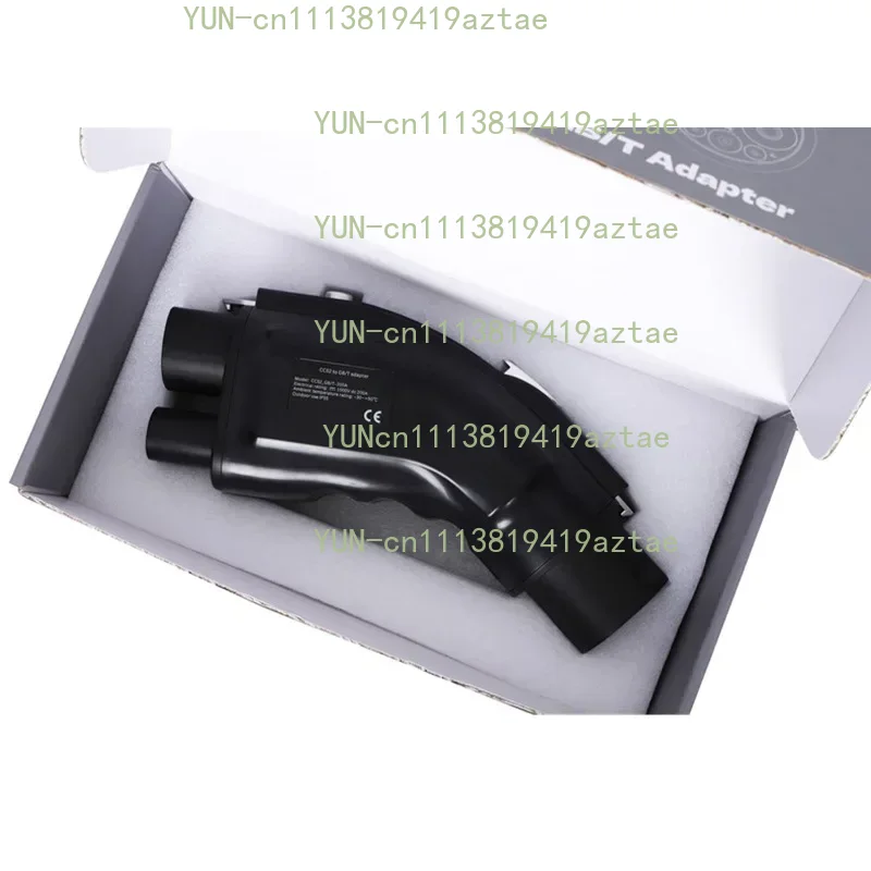 محول شحن سريع للسيارات الكهربا - مراجعة Gb/T To Ccs2 200A Fast Charging Adapter وسعره