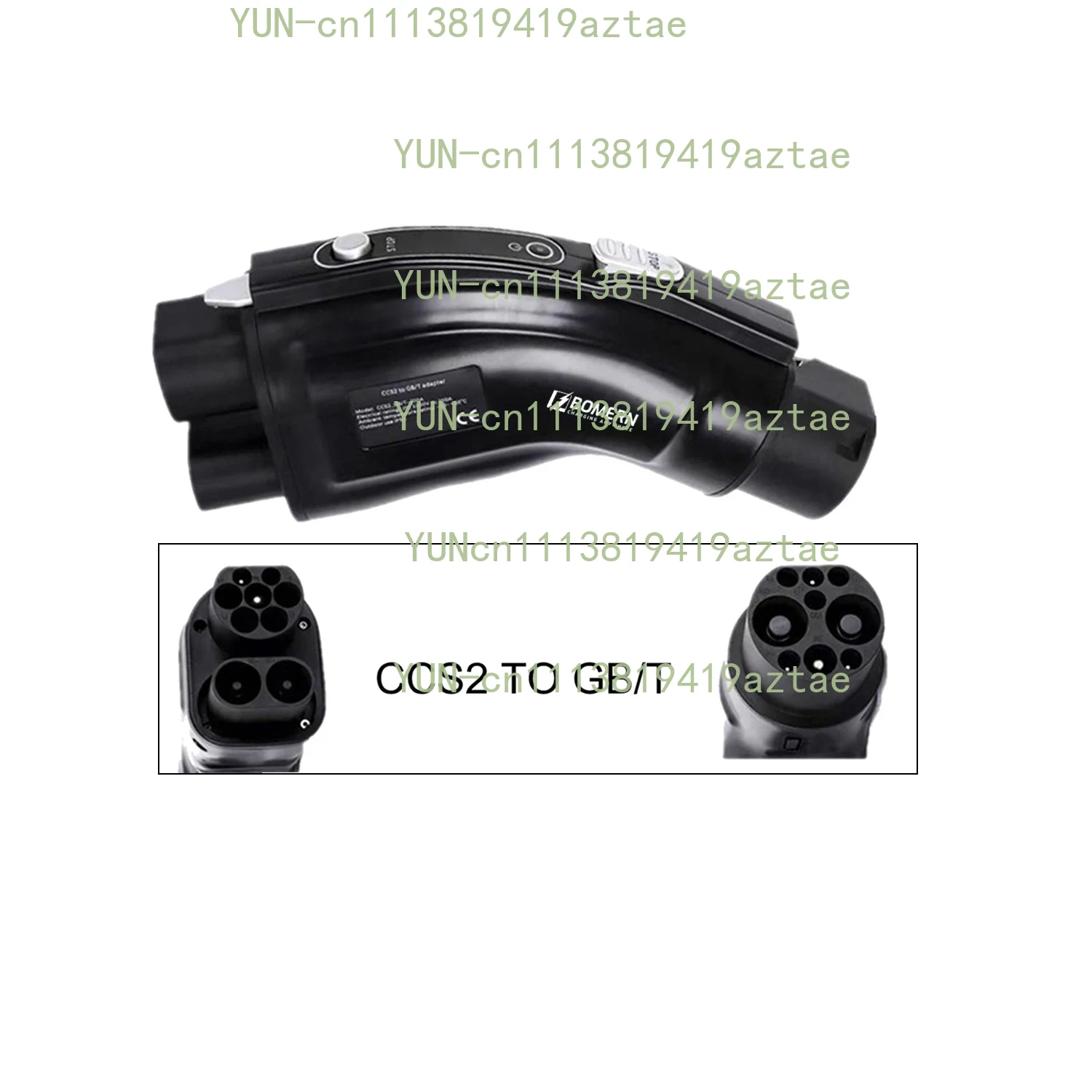 محول شحن سريع للسيارات الكهربا - مراجعة Gb/T To Ccs2 200A Fast Charging Adapter وسعره