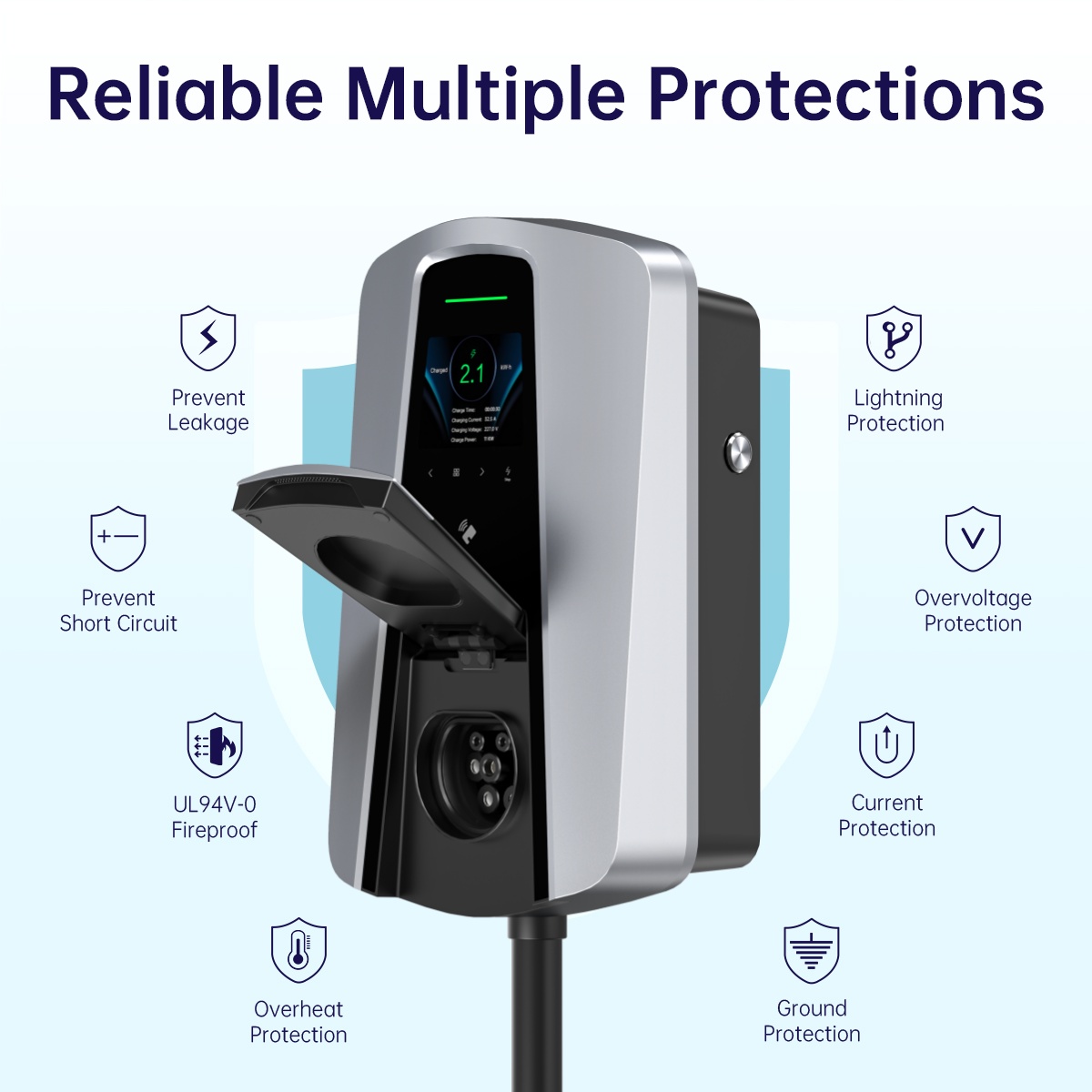 شاحن سيارات كهربائية من النوع  - مراجعة Wallbox Ev وسعره