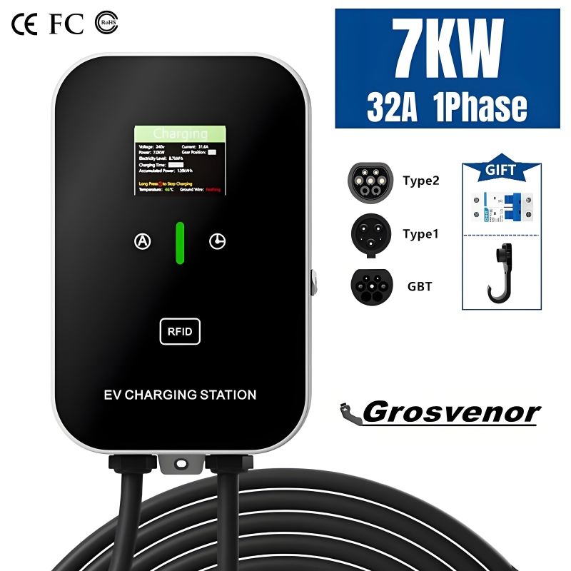 شاحن سيارات كهربائية جديد بقوة - مراجعة Wallbox Ev وسعره