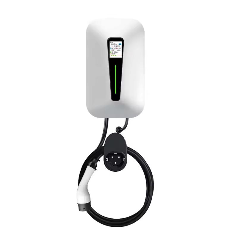 شاحن حائط جديد عالي الجودة بقد - مراجعة Ev Charging Pile وسعره
