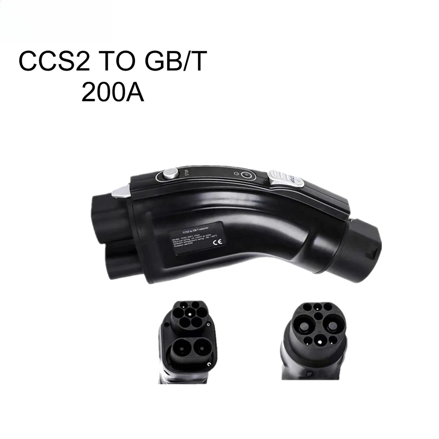 محول شحن سريع للسيارات الكهربا - مراجعة Gb/T To Ccs2 200A Fast Charging Adapter وسعره